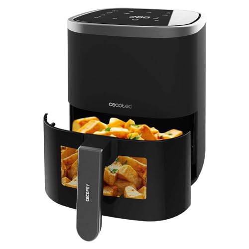 Cecotec Cecofry Fantastik Window 4000 – Air Fryer 4L 1400W avec Fenêtre