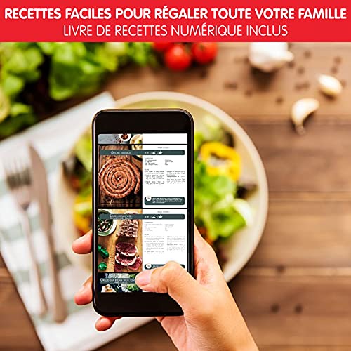 Moulinex Easy Fry & Grill Digital EZ505810 – Air Fryer 2-en-1 XL 4,2L avec Grill Intégré