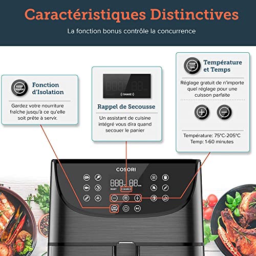 Cosori 5,5L XXL – Air Fryer 11 Programmes