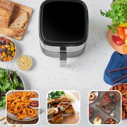 Russell Hobbs Air Fryer Rapid Air 4,3L – Friteuse Sans Huile Compacte et Silencieuse