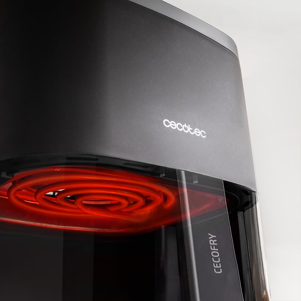 Cecotec Cecofry Fantastik Window 4000 – Air Fryer 4L 1400W avec Fenêtre