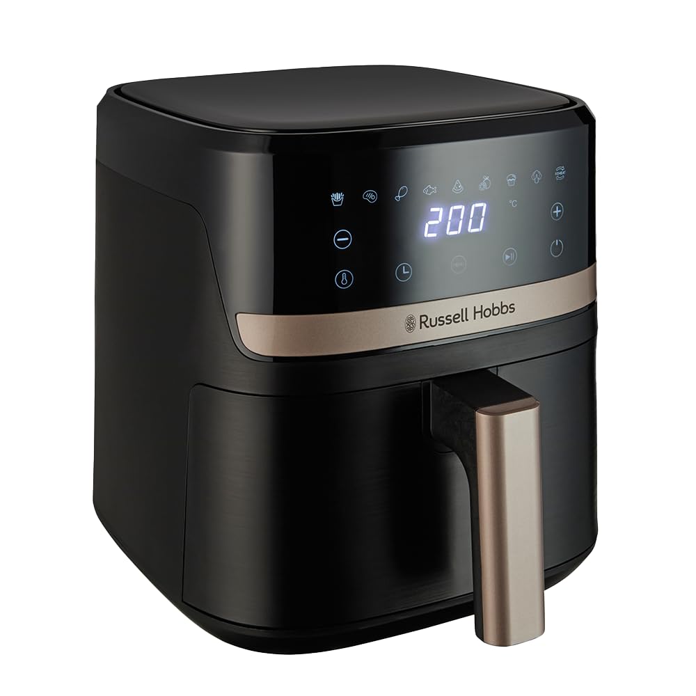 Russell Hobbs Air Fryer Rapid Air 4,3L – Friteuse sans huile compacte et silencieuse