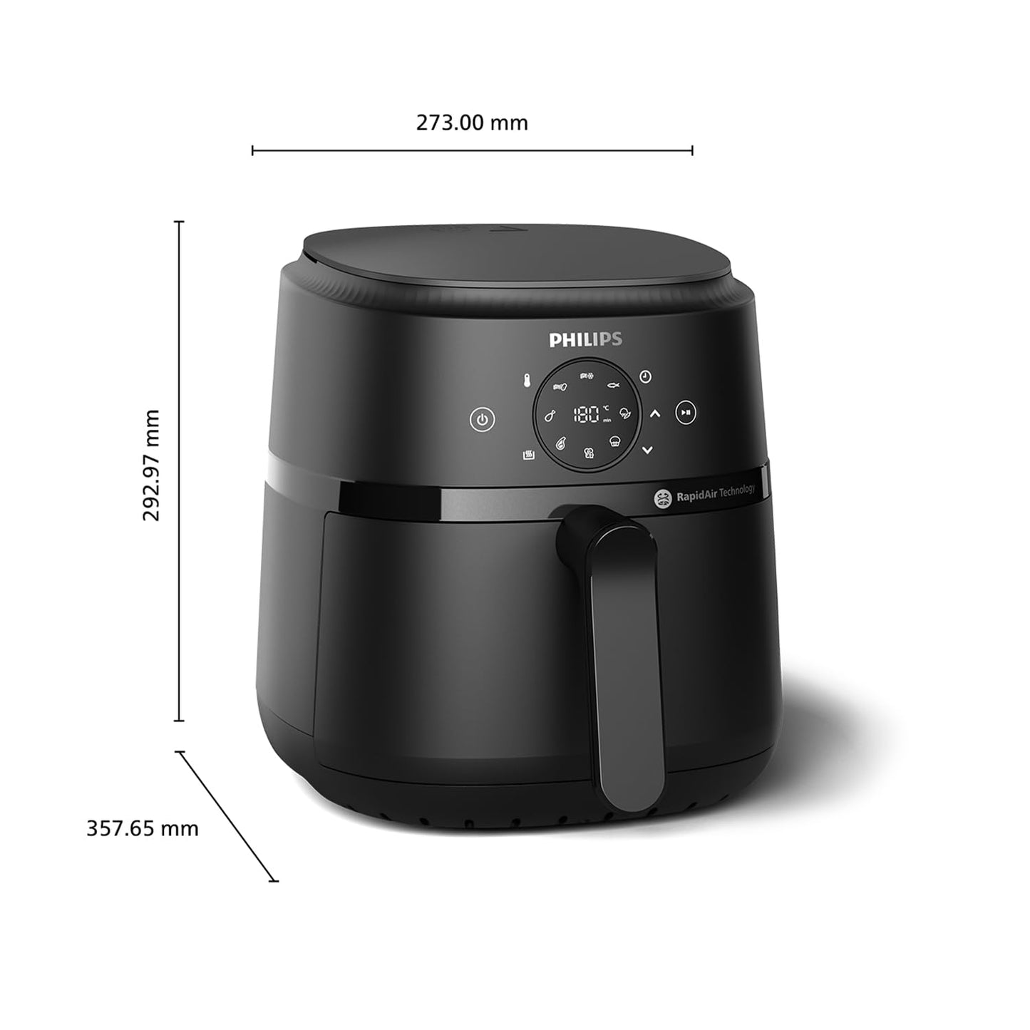 Philips Airfryer Série 2000 4,2L – Friteuse Sans Huile Compacte et Polyvalente