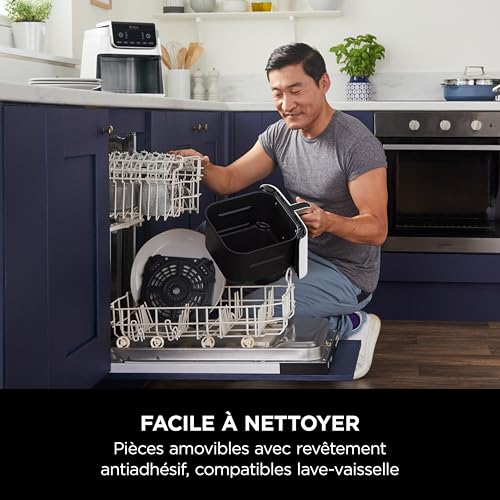 Ninja Air Fryer MAX PRO 6,2L – Friteuse Sans Huile Familiale Blanc