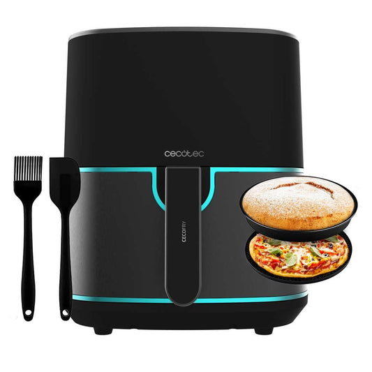 Air Fryer Cecotec 5,5L Inox avec accessoires – friteuse sans huile 1500W