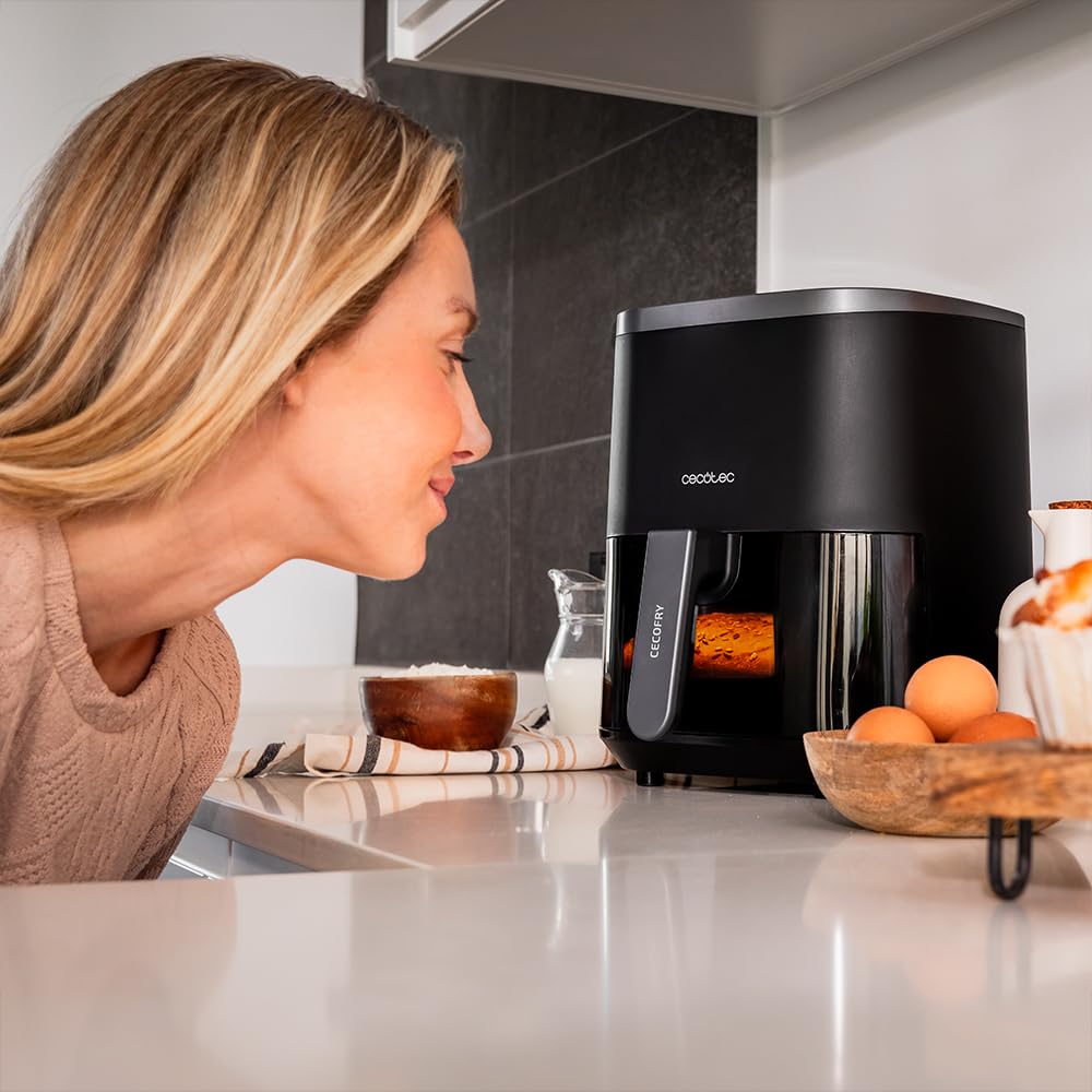 Cecotec Cecofry Fantastik Window 4000 – Air Fryer 4L 1400W avec Fenêtre