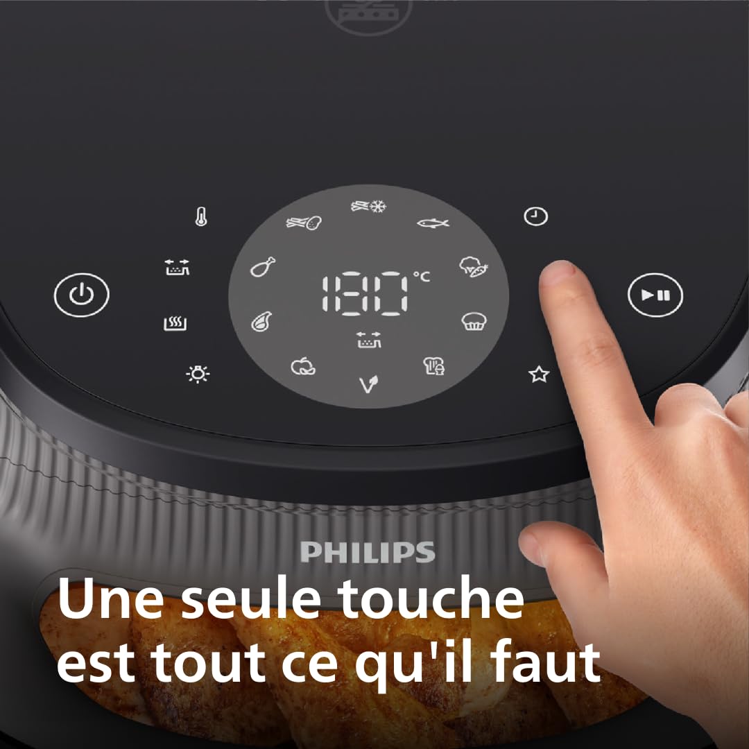 Philips Air Fryer Série 3000 7,2L – Friteuse Sans Huile 16-en-1 avec Fenêtre