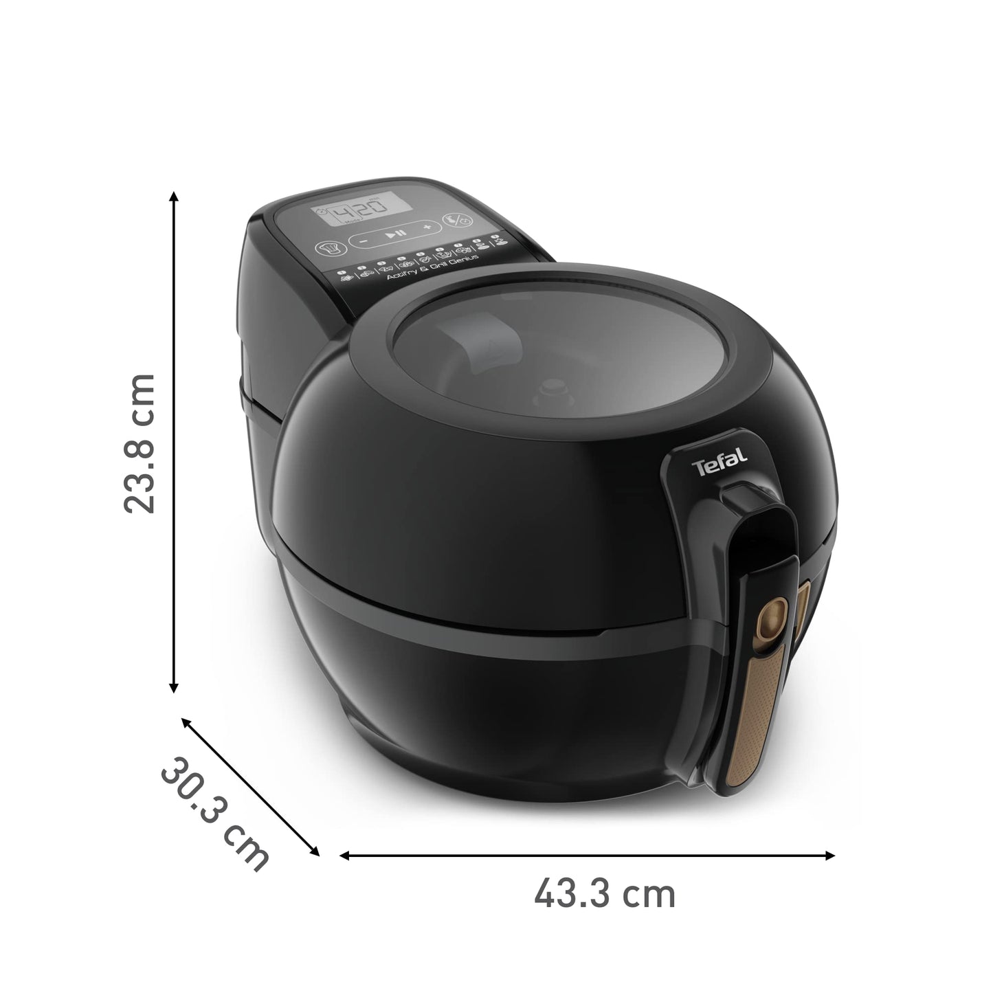 Tefal Actifry & Grill Genius – Air Fryer 9 Programmes