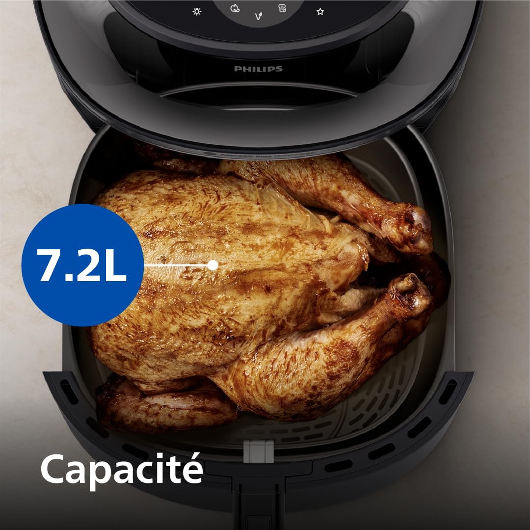 Philips Air Fryer Série 3000 7,2L – Friteuse Sans Huile 16-en-1 avec Fenêtre