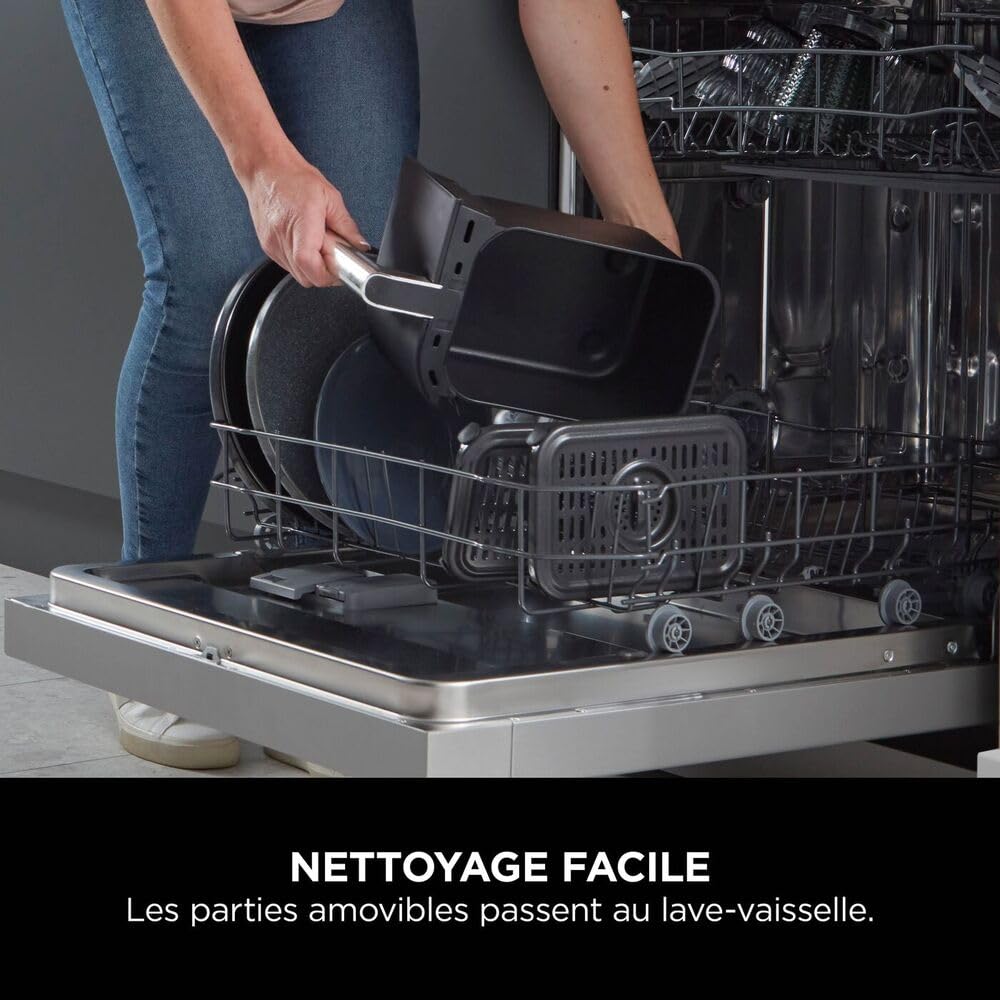 Ninja Air Fryer DualZone 7,6L – Friteuse Sans Huile 6-en-1 à Double Compartiment