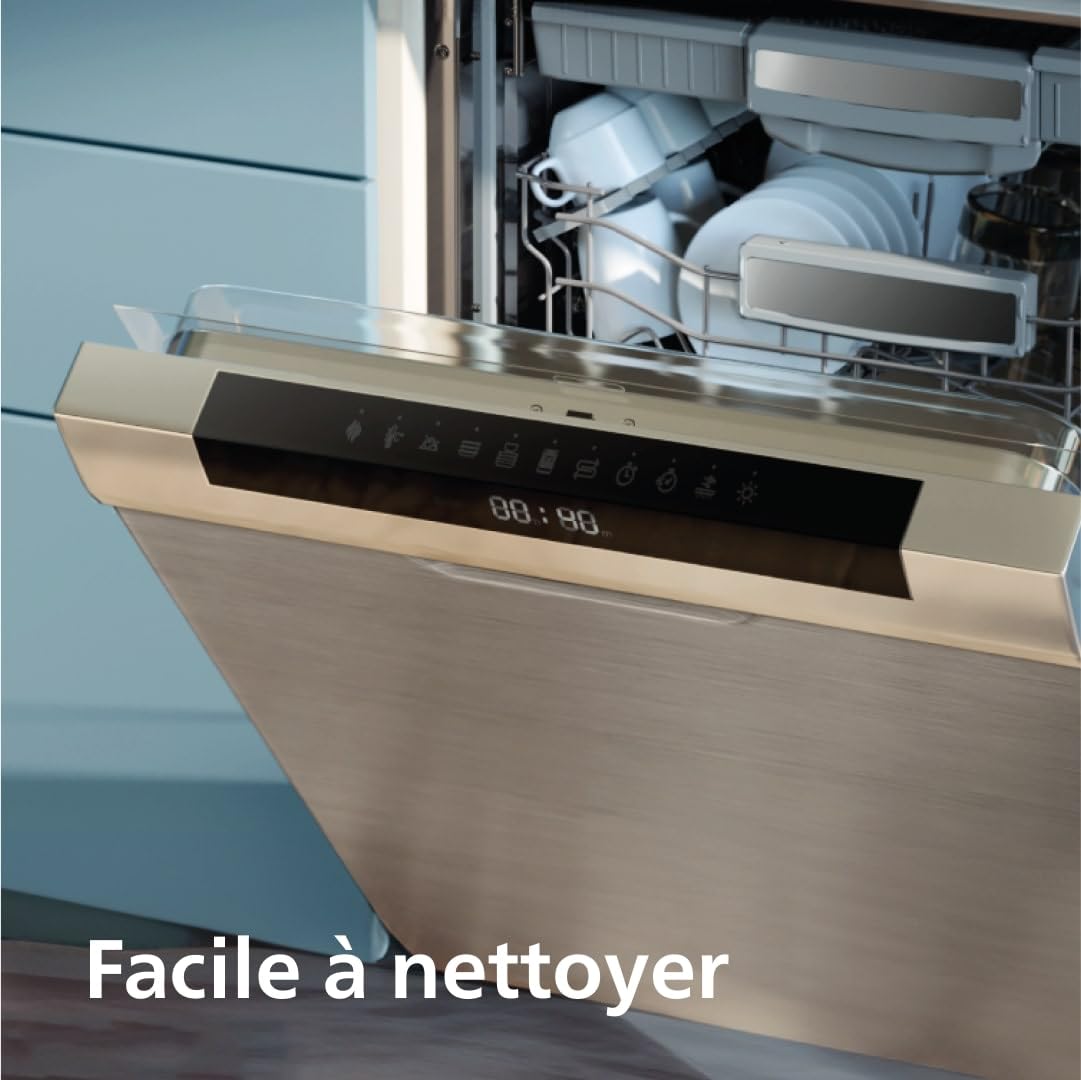 Philips Airfryer Série 3000 NA350/00 – Air Fryer Double Panier 9L RapidAir