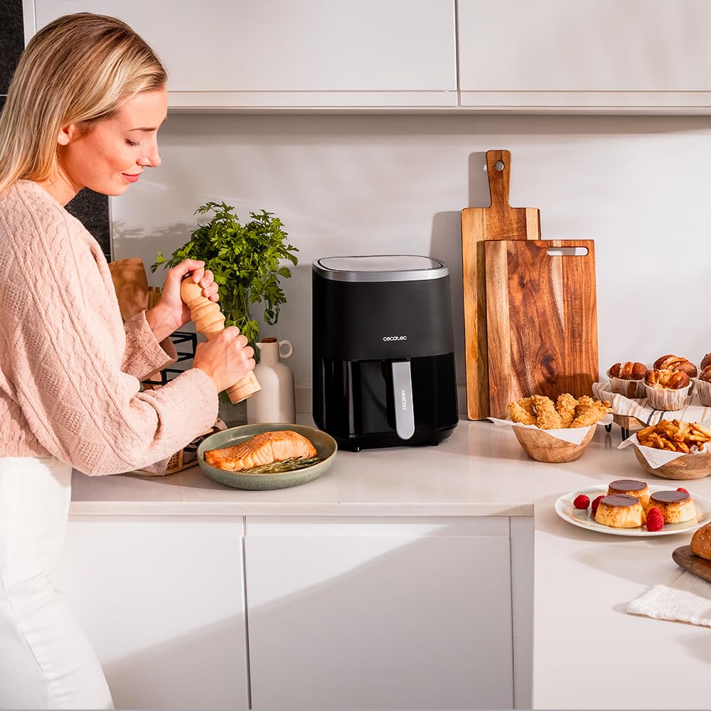 Cecotec Cecofry Fantastik Window 4000 – Air Fryer 4L 1400W avec Fenêtre