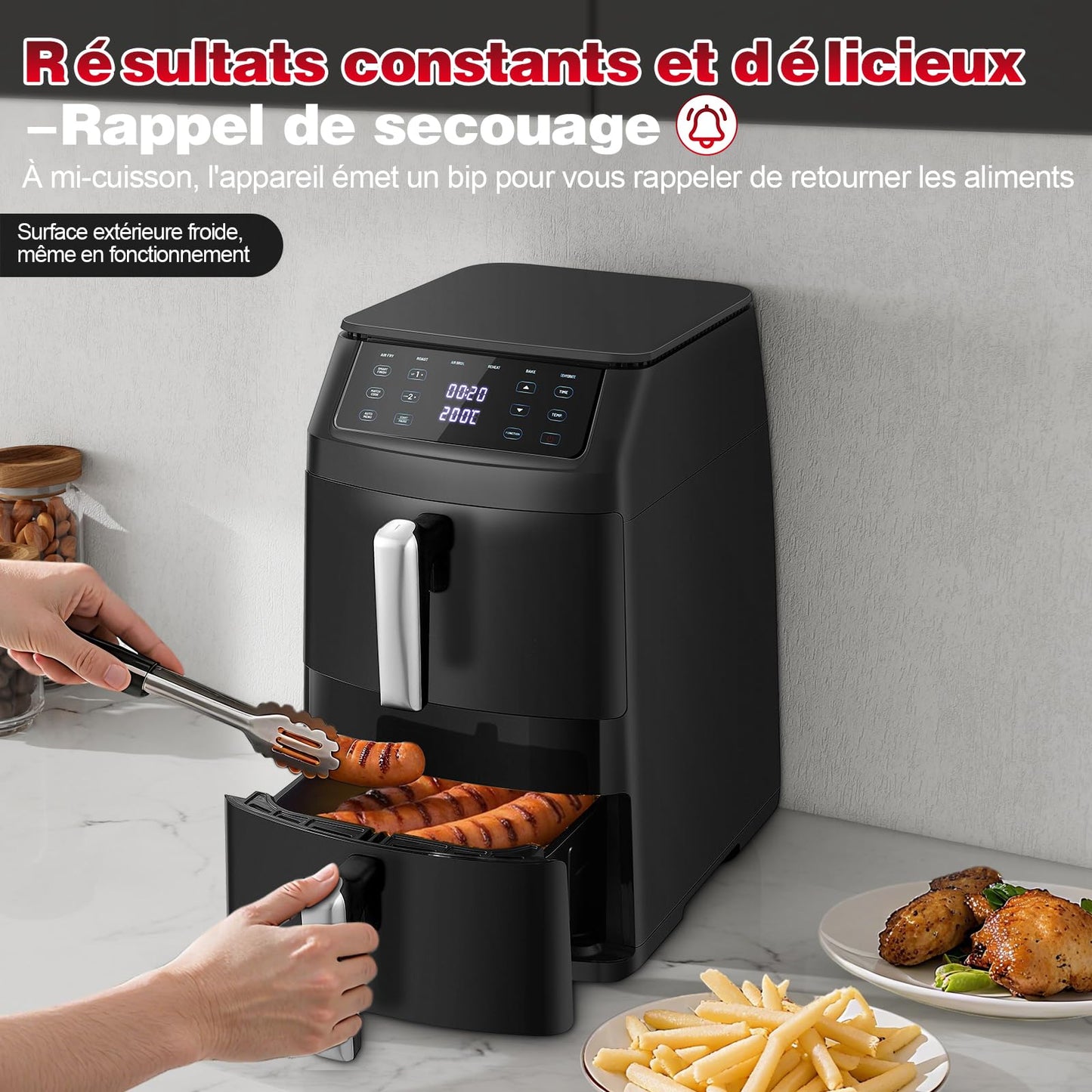 TopStrong Double Stack AF1102 – Air Fryer Vertical 11L 2500W Double Bac