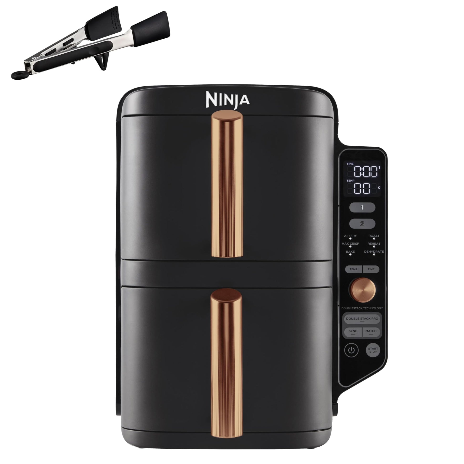 Ninja Double Stack XL 9,5L – air fryer vertical double compartiment 6-en-1
