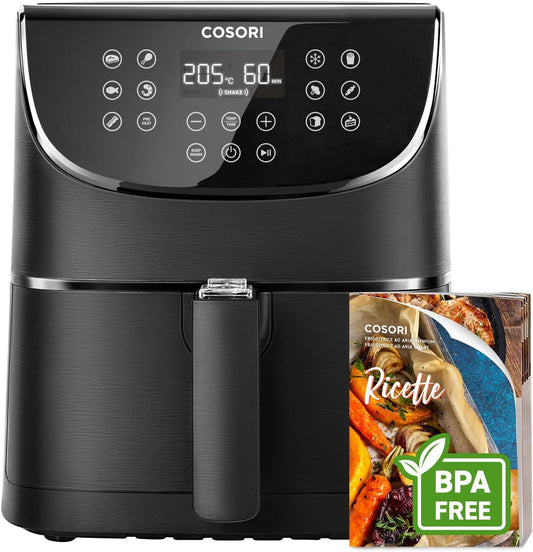 Cosori Air Fryer 5,5L XXL noir – friteuse sans huile 11 programmes