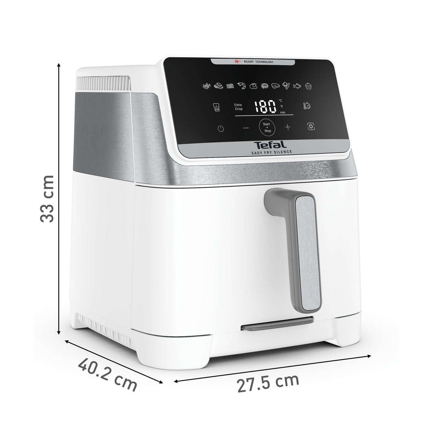 Tefal Easy Fry Silence 7L – Air Fryer XXL Silencieux