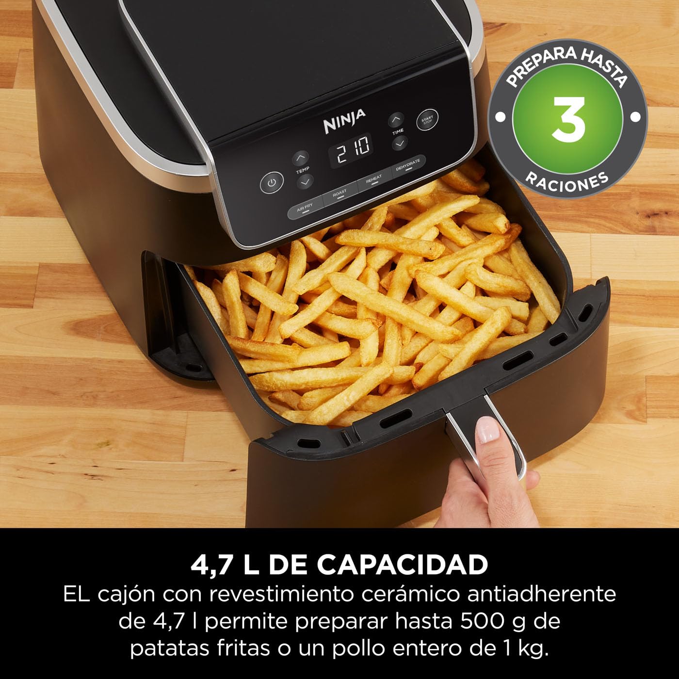 Ninja Air Fryer PRO 4,7L – Friteuse Sans Huile 4-en-1