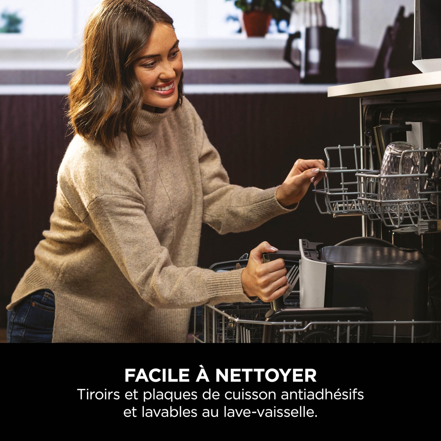 Ninja Dual Zone Max Air Fryer 9,5L – Friteuse Sans Huile Double Compartiment 6-en-1