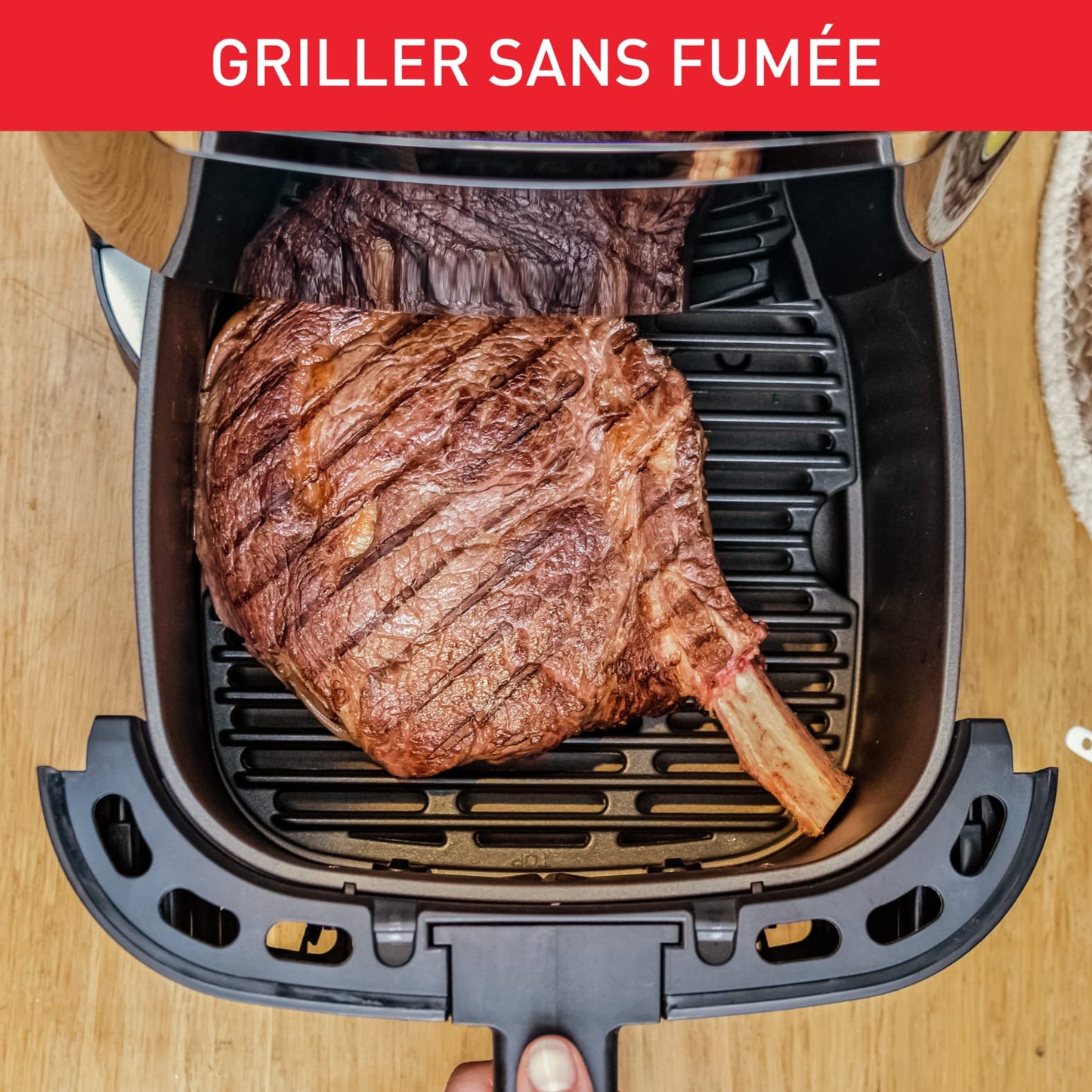 Moulinex Easy Fry & Grill XXL EZ801810 – Air Fryer 2-en-1 6,5L avec Séparateur Flexcook