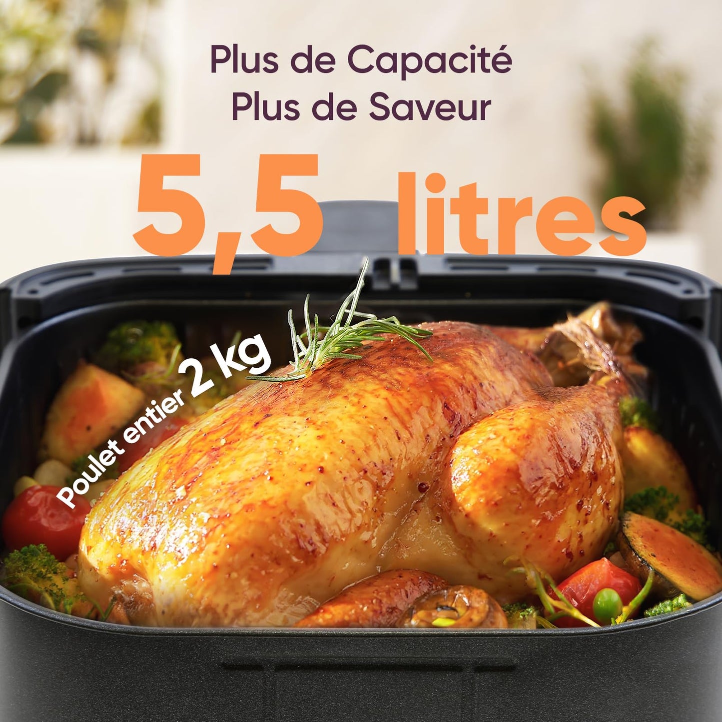 Cosori 5,5L XXL – Air Fryer 11 Programmes